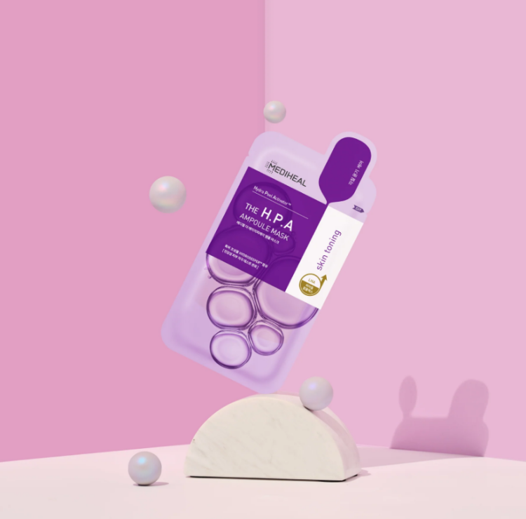 MEDIHEAL, The H.P.A Glowing Ampoule Beauty Mask