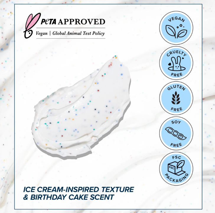 I Dew Care, Cake My Day Hydrating Sprinkle Wash-Off Beauty Mask 