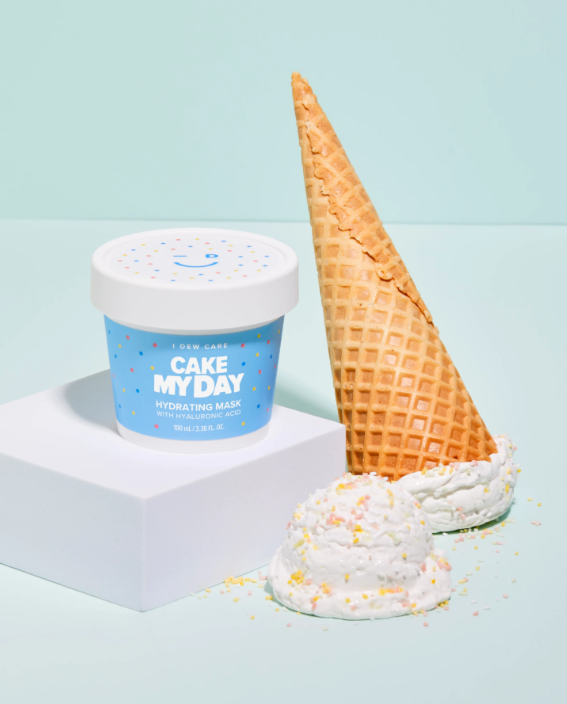 I Dew Care, Cake My Day Hydrating Sprinkle Wash-Off Beauty Mask 