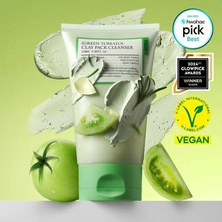 FULLY - Green Tomato Clay Pack Cleanser