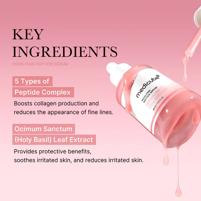 Medicube PDRN Pink peptide serumسيروم حمض النووي