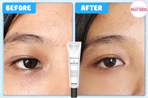 MILKYDRESS, Wrinkle & Whitening Eye Cream
