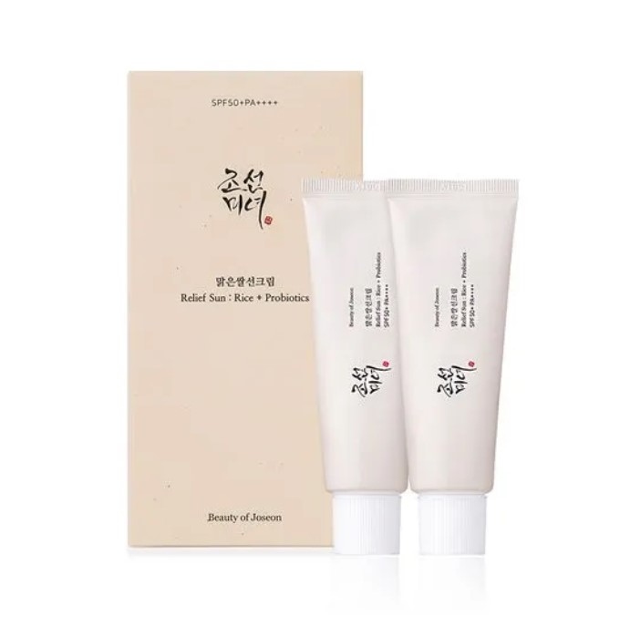 ‏ Beauty Of Joseon, Relief Sun Rice Probiotics (SPF50+ PA++++)  2 Pcs