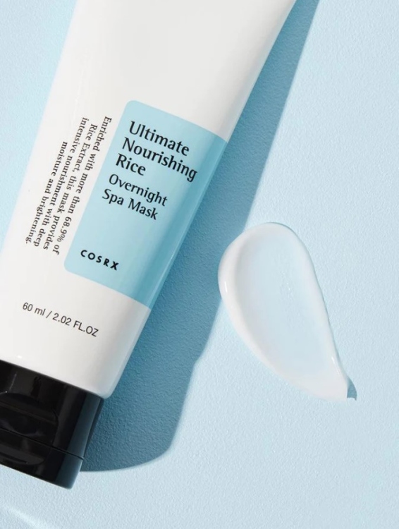 Cosrx, Ultimate Nourishing Rice Overnight Spa Mask كوزركس، ماسك الأرز الليليال