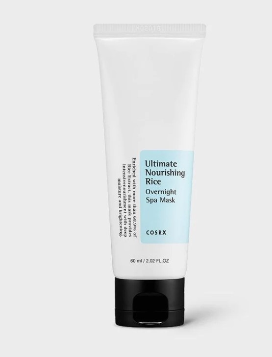 Cosrx, Ultimate Nourishing Rice Overnight Spa Mask كوزركس، ماسك الأرز الليليال