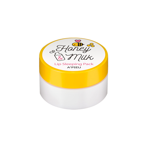 A'PIEU, Honey & Milk Lip Sleeping Pack