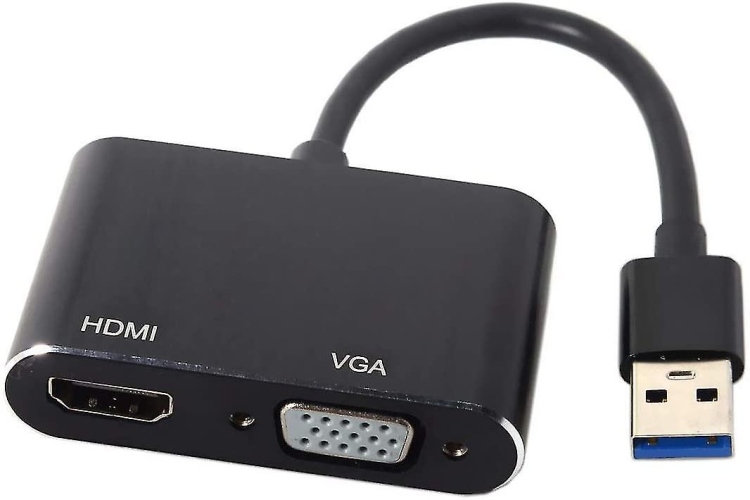 تحويله من usb الى دخل اتش دي انثى + مدخل شاشة انثى