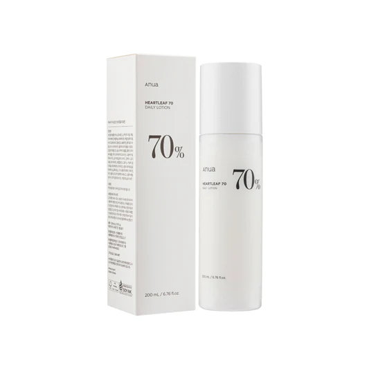 Anua Heartleaf 70% Daily Lotion لوشن ترطيب انوا ب نبتة القلب