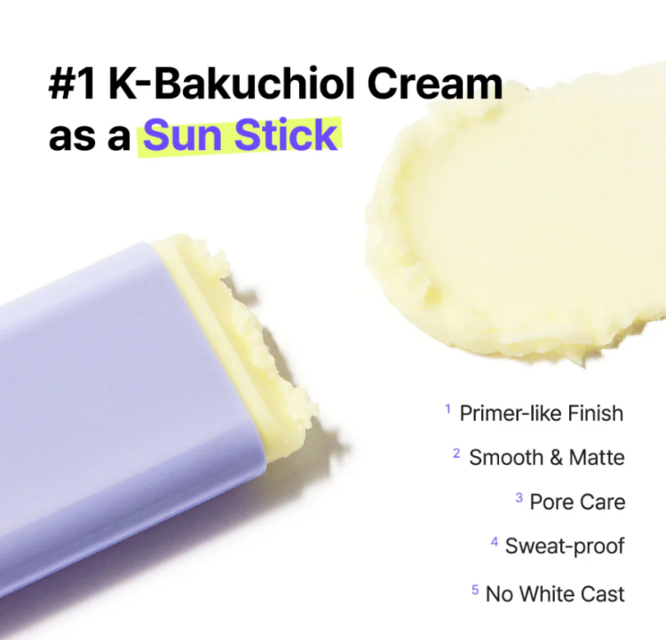 By Wishtrend, Pore Smoothing Bakuchiol Sun Stick