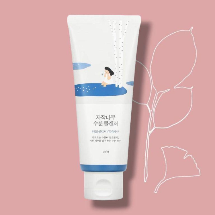 Round Lab Birch Juice Moisturizing Cleanser  غسول رغوي راوند لاب