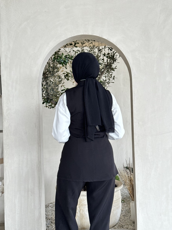 طقم " الماليكان " باللون الاسود 
