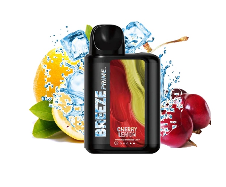 Breeze PRIME Cherry Lemon 6000 Puffs Disposable Vape