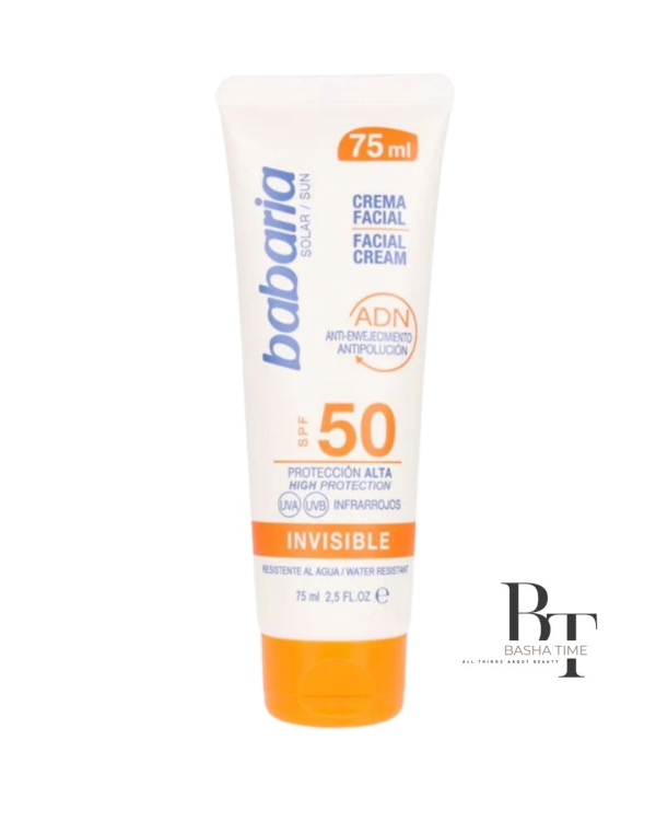باباريا كريم وجه خفي SPF 50