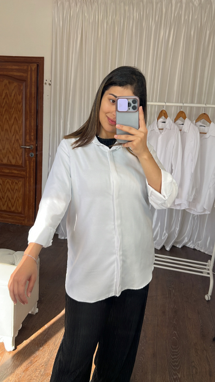 White basic shirt