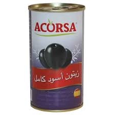اكورسا زيتون اسود كامل 350 غم
