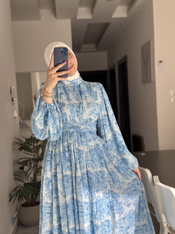 فستان الورد ( تشكيله العيد ) 