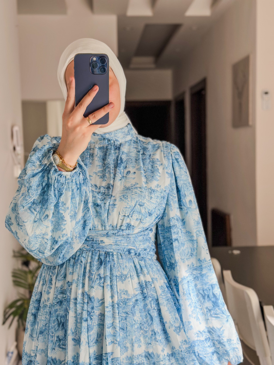 فستان الورد ( تشكيله العيد ) 