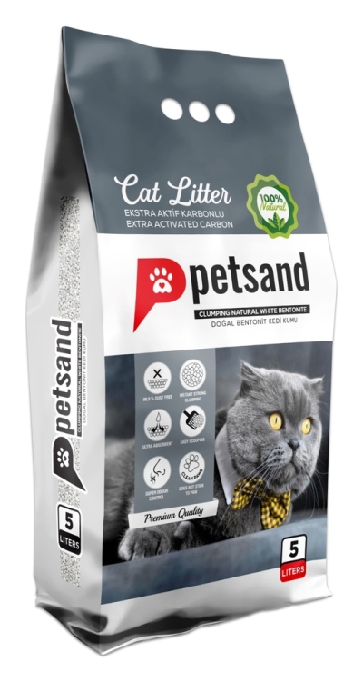 Petsand carbon 5L 