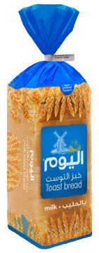 اليوم خبز توست بالحليب 600 غم