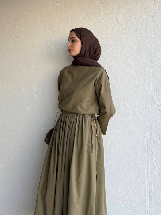 طقم زيتي ( تشكيلة العيد) 