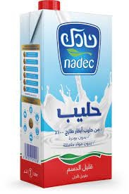 نادك حليب قليل الدسم 1 لتر