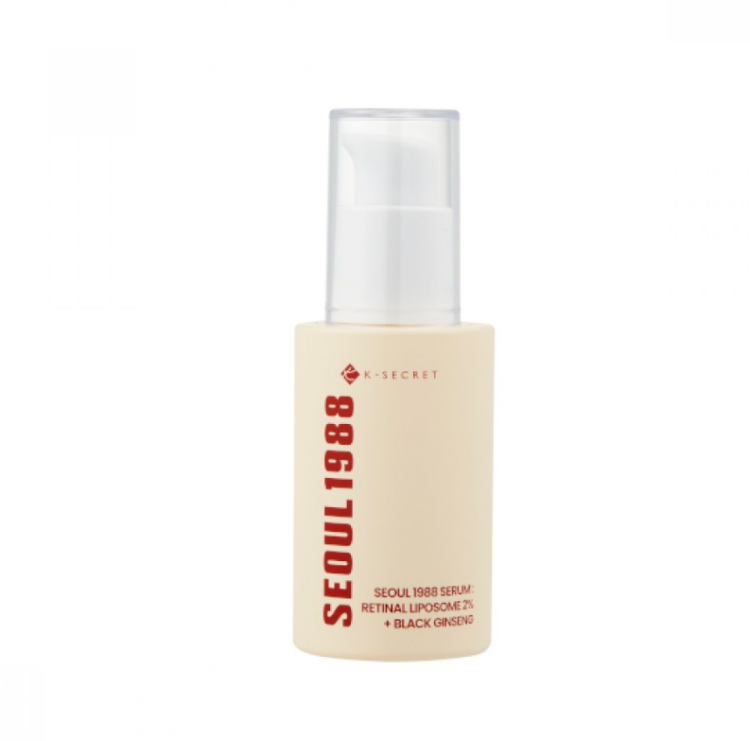 KSECRET, SEOUL 1988 Serum : Retinal Liposome 2% + Black Ginseng