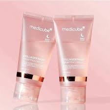 ماسك الكولاجين الليلي من Medicube 