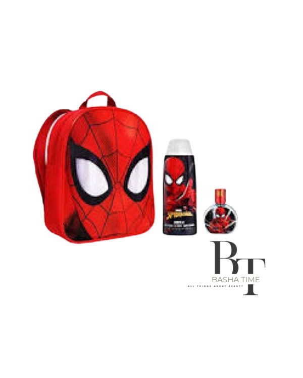 سبايدرمان (SPIDERMAN) حقيبة مع عطر 50 مل + جل 300 مل
