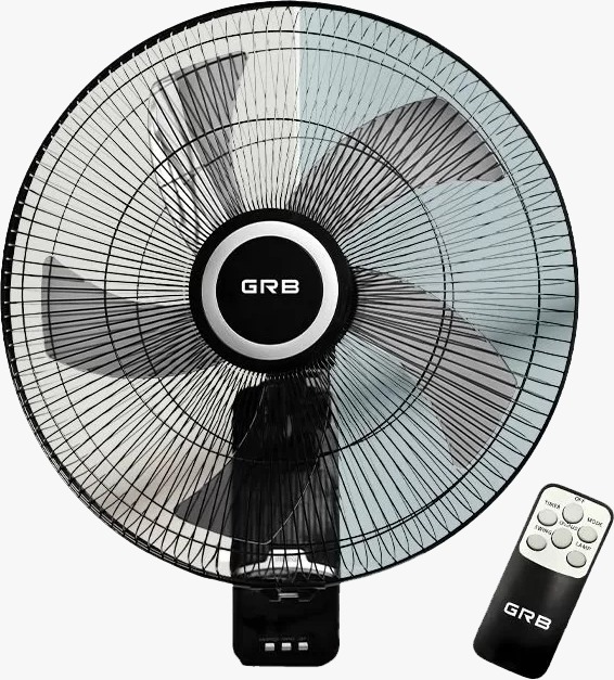 مروحة تعليق 18" 5 شفرات مع ريموت