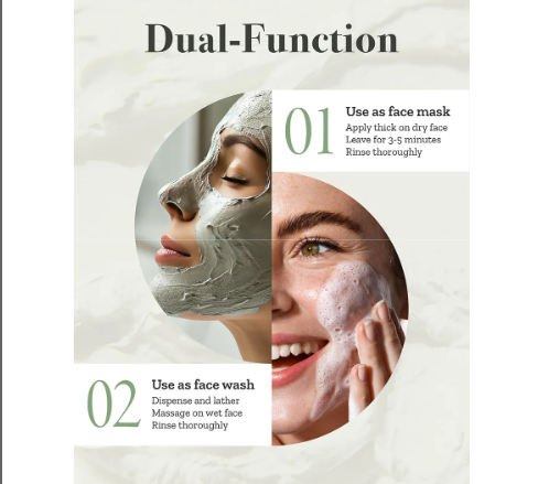 FULLY, Green Tomato Clay Pack Cleanser