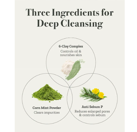 FULLY, Green Tomato Clay Pack Cleanser
