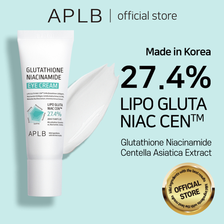 APLB, Glutathione Niacinamide Eye Cream كريم العين مع الجلوتاثيون والنياسيناميد