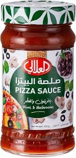 العلالي صلصة البيتزا بالزيتون والفطر 640 مل