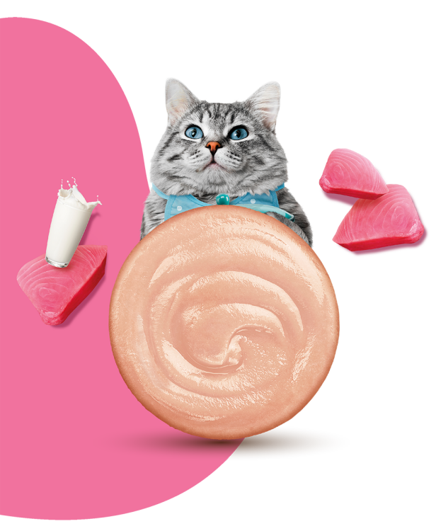 Moochie Cat Food Tuna Mousse with Goat Milk Pouch 70g