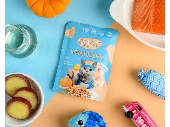 Moochie Mince With Salmon (Weight Control) 70G Pouch
