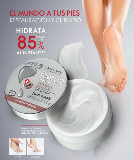 Feet Up Advanced Intensive Moisture Foot Mask 100ml - 33028