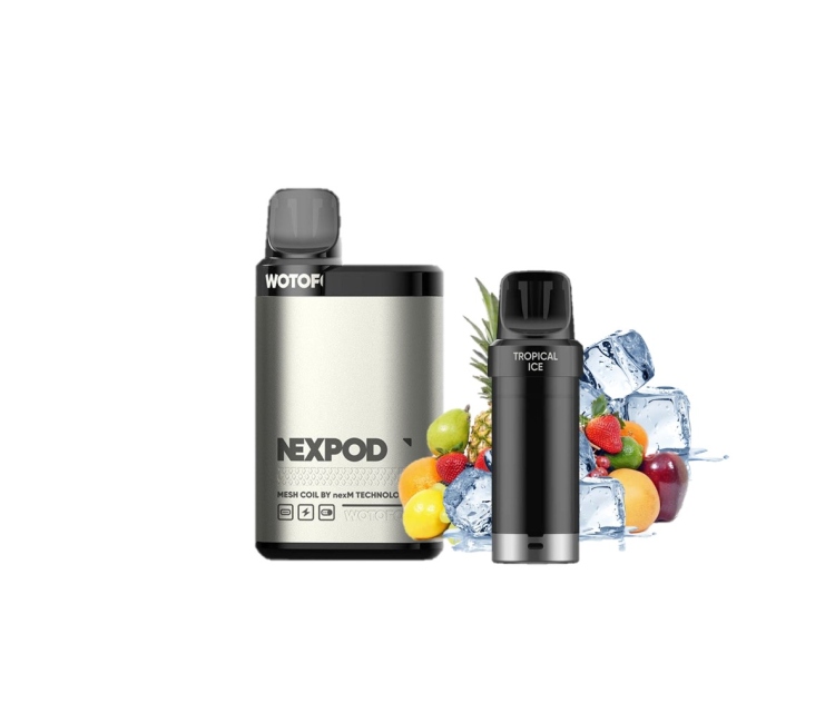 NEXPOD  Tropical Ice - Device  + Prefilled Pod - 5000 Puff