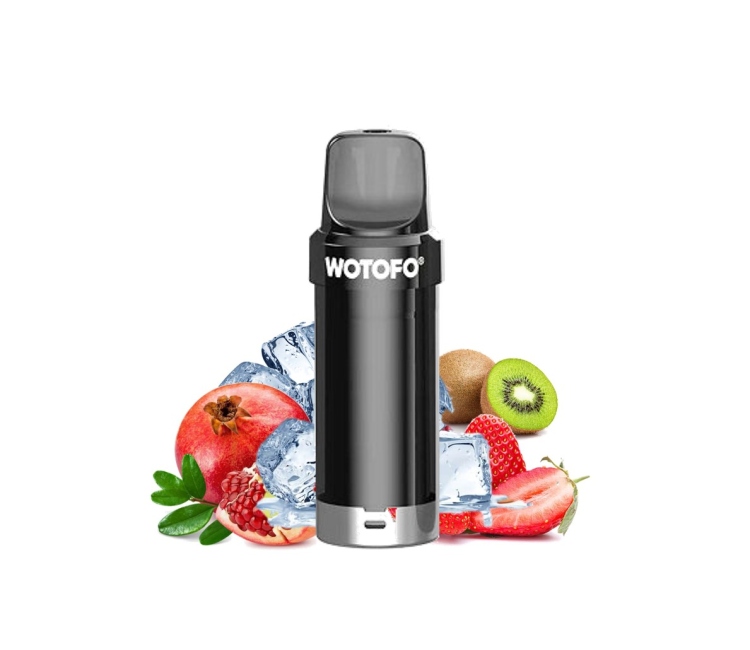 NEXPOD -Strawberry Kiwi Pomegranate Ice - Replacement Cartridge - 5000 Puff 