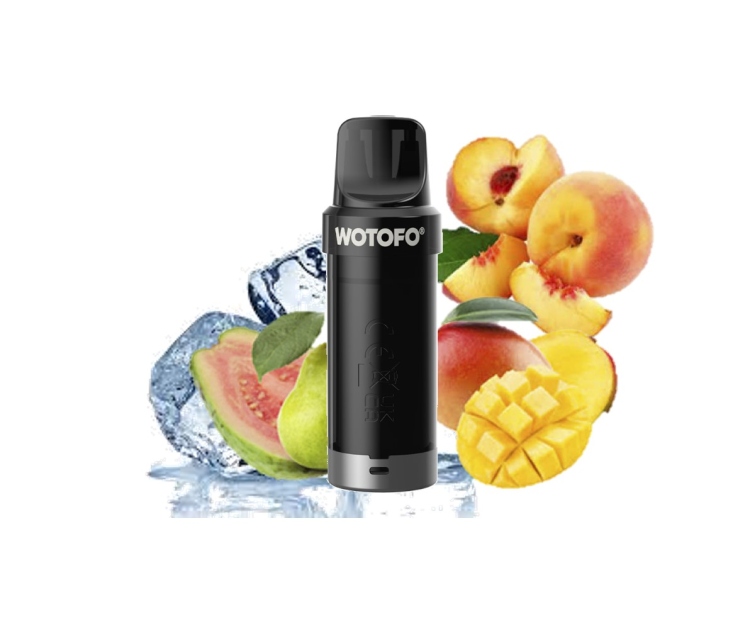 NEXPOD -Mango Peach Guava Ice - Replacement Cartridge - 5000 Puff 