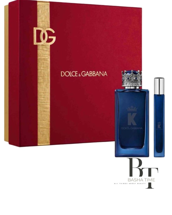 عطر دولتشي آند غابانا كي للرجال المركز (زجاجة 100 مل + عينة 10 مل) عرض الكريسماس 2024.
