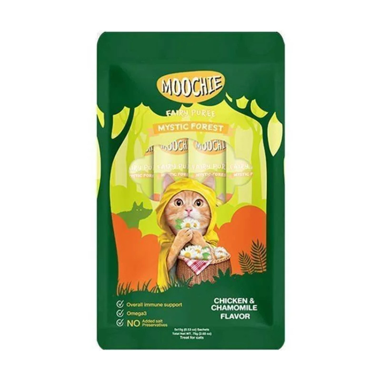 Moochie Cat Fairy Puree Chicken & Chamomile 75g