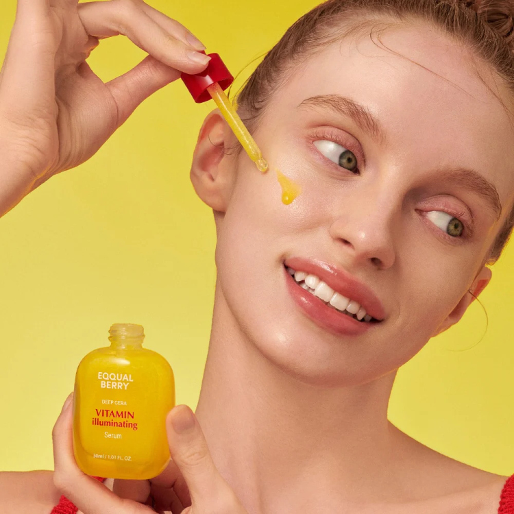 EQQUALBERRY - Vitamin Illuminating Serum سيروم إشراقة طبيعية وتوحيد فوري للون البشرة 