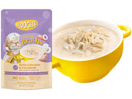 Moochie Kitten Creamy Broth With Chicken & Calamari 40g