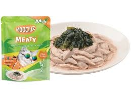 Moochie Cat Food Tuna & Wakame Recipe in Gravy Pouch 70G
