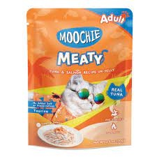 Moochies Cat Food Tuna with Salmon and Jelly 70G