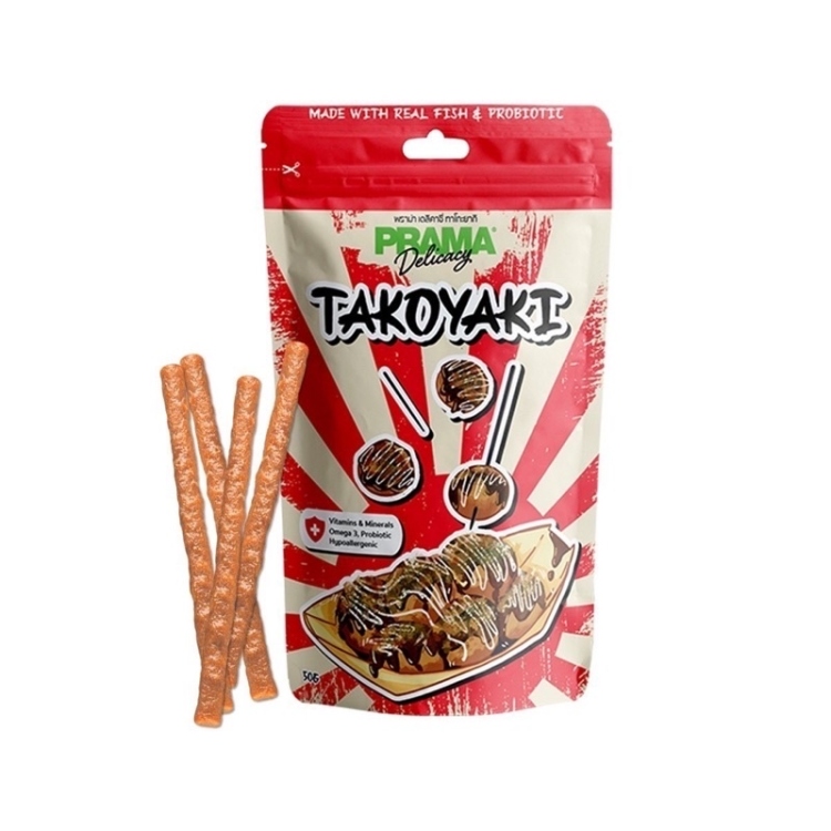 prama takoyaki fish flavor