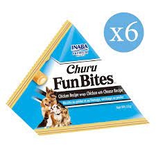 Churu Fun Bites Chicken and Cheese for Dogs