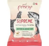 Pramy Supreme Cat Food Chicken Fish Rice For All Cat 1kg.