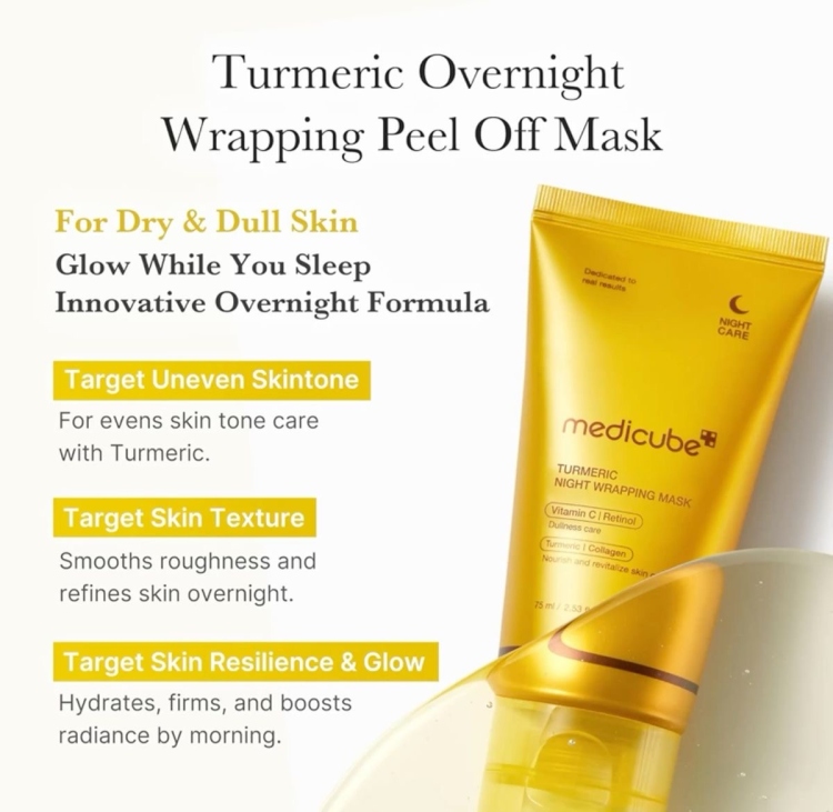 medicube - Kojic Acid Turmeric Night Wrapping Mask