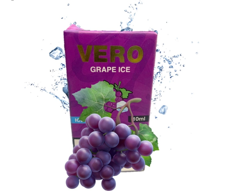 VERO Grape  Ice - SaltNic -  Vape Juice - 10ml - 20mg Nicotine 